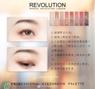 makeup revolution眼影怎么樣？makeup revolution眼影好用嗎？