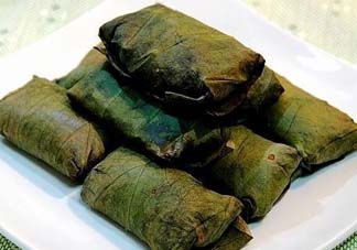 荷葉粽子怎么做？荷葉粽子的做法