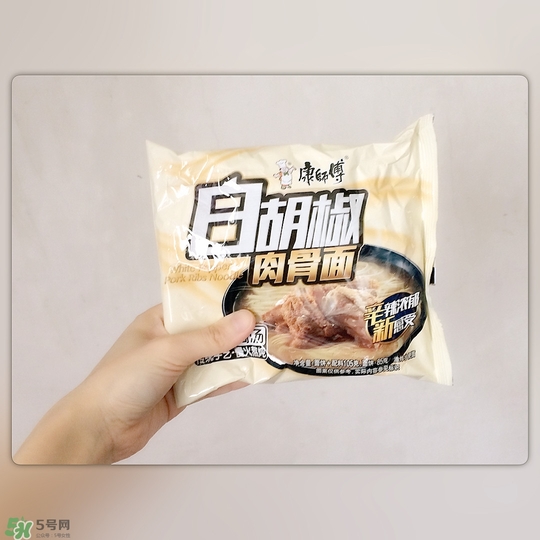 康師傅白胡椒肉骨面好吃嗎？康師傅白胡椒方便面味道怎樣