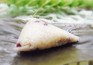 紅豆粽子怎么包？紅豆粽子的包法圖解
