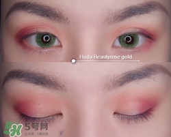 huda beauty眼影怎么畫？huda beauty眼影盤教程
