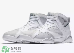 air jordan 7 pure platinum多少錢？AJ7白銀配色專柜價(jià)格