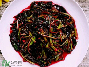 莧菜為什么會掉色？紅莧菜為什么會掉色？