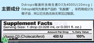 ddrops d3有副作用嗎？ddrops d3有不良反應(yīng)嗎？