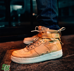 nike sf af1 mid空軍一號(hào)蘑菇色上腳效果怎么樣？