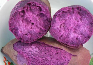 紫薯粥為什么是藍色的？紫薯長芽了能吃嗎