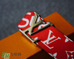 supreme與lv聯(lián)名皮帶多少錢？supreme lv聯(lián)名腰帶專柜價格