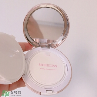 merbliss婚紗氣墊怎么樣？merbliss婚紗氣墊bb色號試色