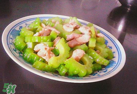 苦瓜炒肉能減肥嗎？減肥可以吃苦瓜炒肉嗎？