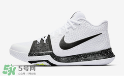 nike kyrie 3黑白配色多少錢？耐克歐文3代黑白配色專柜價(jià)格
