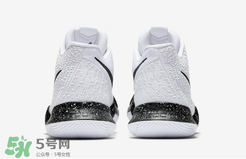 nike kyrie 3黑白配色多少錢？耐克歐文3代黑白配色專柜價(jià)格