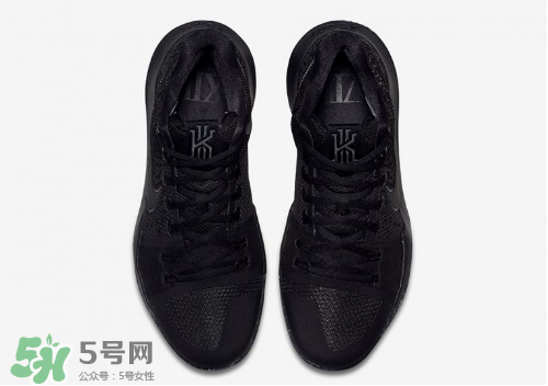 nike kyrie 3 triple black多少錢？耐克歐文3代純黑配色專柜價格