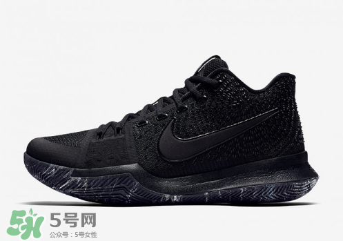 nike kyrie 3 triple black耐克歐文3代純黑配色什么時(shí)候發(fā)售？