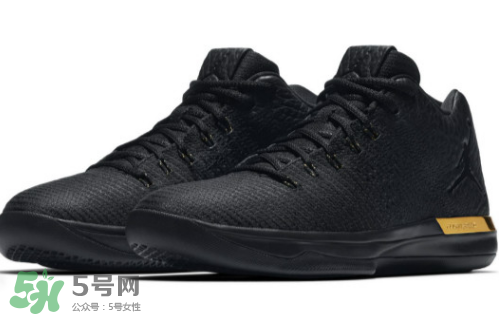 air jordan 31 low黑金配色怎么樣？aj31 low黑金好看嗎？