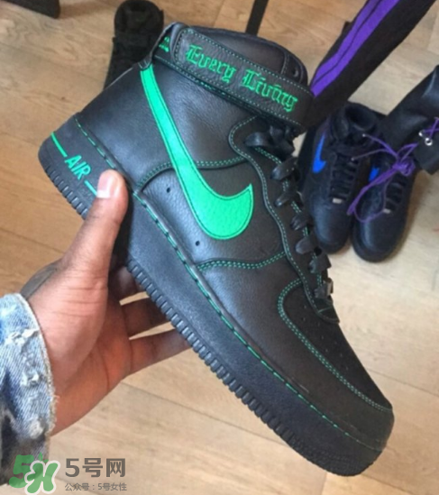 vlone與nike air force 1high聯(lián)名款運動鞋配色有哪幾種？