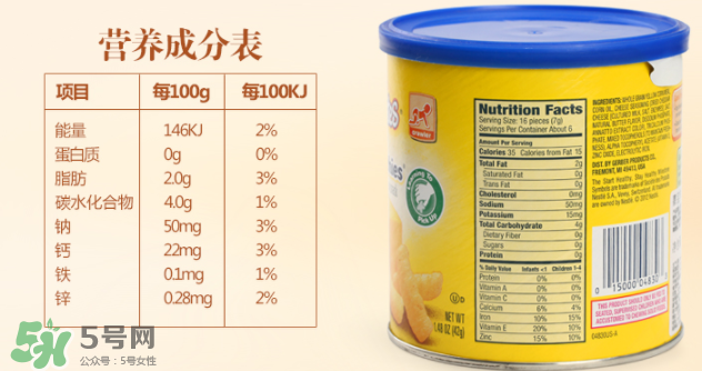嘉寶泡芙條有鹽嗎？嘉寶泡芙條含不含鹽？