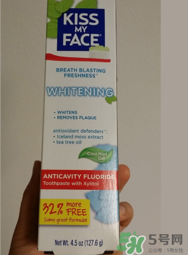 KISS MY FACE牙膏怎么樣？KISS MY FACE牙膏好不好？