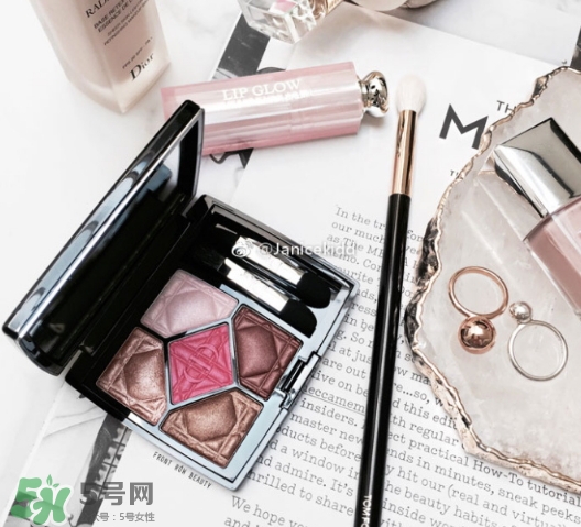 迪奧2017限定五色眼影多少錢？迪奧2017限定五色眼影色號試色