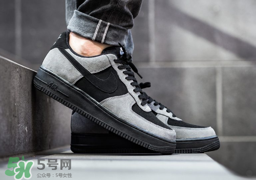 nike air force 1 low黑灰配色上腳怎么樣_好看嗎？