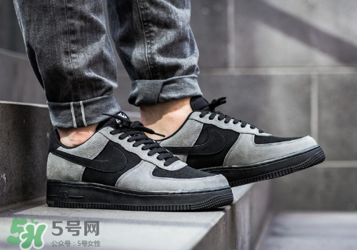 nike air force 1 low黑灰配色上腳怎么樣_好看嗎？