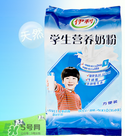 伊利學(xué)生奶粉適合多大的孩子？伊利學(xué)生奶粉多大能喝？