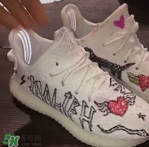 adidas yeezy 350 boost v2兒童定制版在哪買_怎么買？