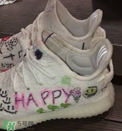 adidas yeezy 350 boost v2兒童定制版在哪買_怎么買？