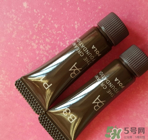 pola黑ba粉底液怎么樣？pola黑ba粉底液色號試色
