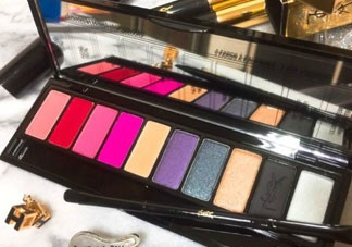 ysl2017秋季限量彩妝_ysl迷幻禁夜色號試色