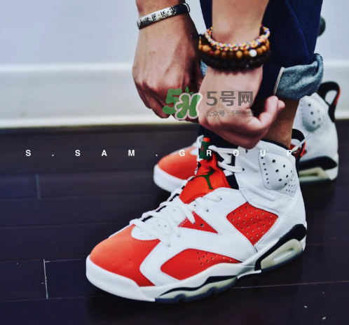 air jordan 6 gatorade配色上腳效果怎么樣？