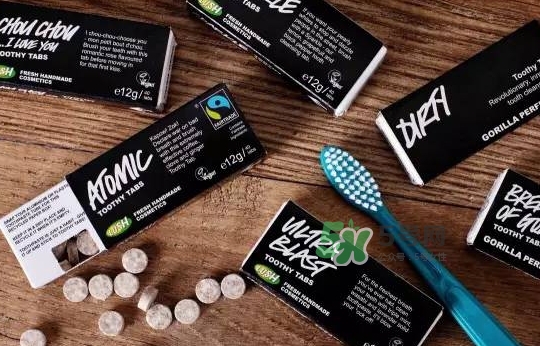 lush牙膏粒怎么用？lush牙膏粒使用方法