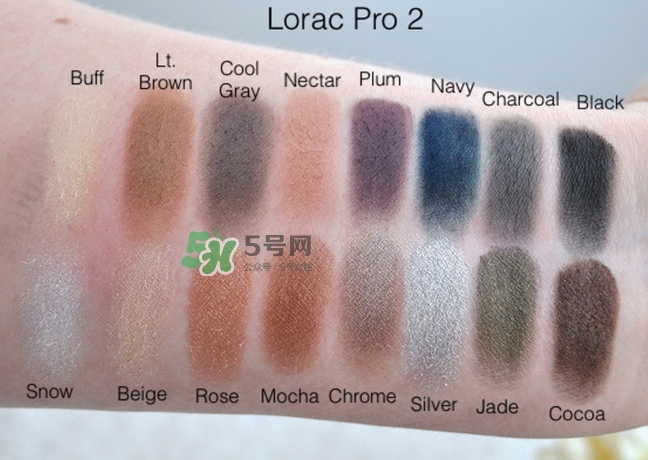 lorac pro1代2代哪個(gè)好?lorac pro1代2代試色對比