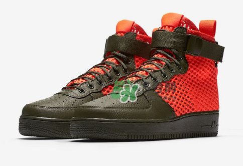 nike sf-af1 mid空軍一號(hào)網(wǎng)眼撞色款什么時(shí)候發(fā)售？