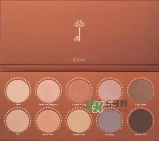 zoeva玫瑰金眼影盤怎么畫？zoeva rose golden畫法教程