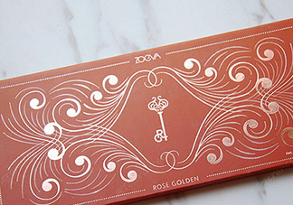 zoeva玫瑰金眼影盤怎么畫？zoeva rose golden畫法教程