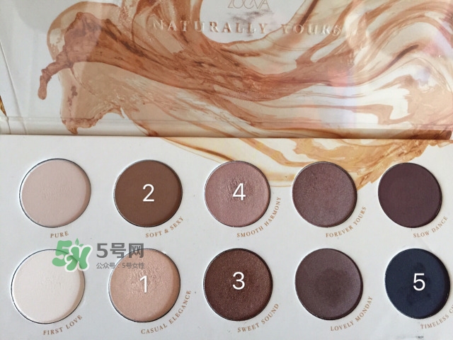 zoeva naturally yours眼影盤怎么畫？naturally yours教程