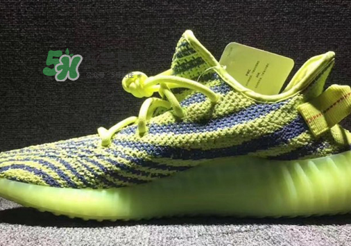 adidas yeezy boost 350 v2熒光黃椰子實(shí)物什么樣？