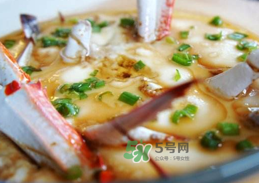 梭子蟹可以和雞蛋一起吃嗎？梭子蟹蒸雞蛋的做法