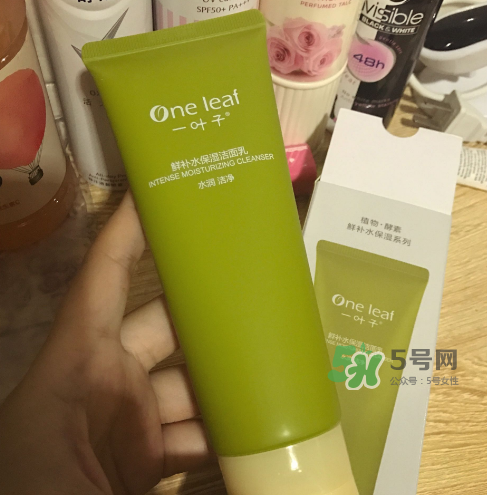 一葉子鮮補水洗面奶怎么樣？一葉子鮮補水潔面乳好用嗎？