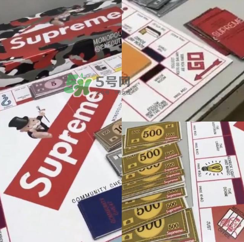 supreme版大富翁是什么樣的？大富翁和supreme聯(lián)名是真的嗎？