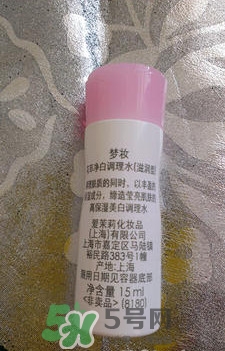 夢妝花萃凈白調(diào)理水怎么樣？夢妝花萃凈白調(diào)理水能補水嗎？