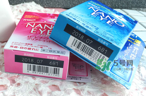 Nano Eye眼藥水藍(lán)色與紅色的區(qū)別  Nano Eye眼藥水怎么選？