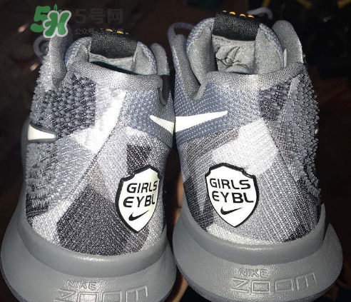 nike kyrie 3 girls eybl會發(fā)售嗎？歐文3代精英賽灰色迷彩實物