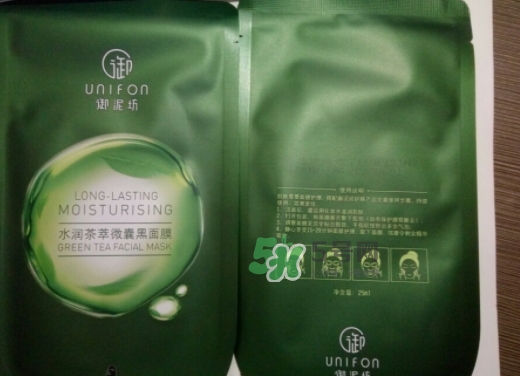 御泥坊水潤茶萃微囊黑面膜怎么用？