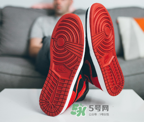 air jordan 1 flyknit banned上腳怎么樣？aj1編織款毛線鞋上腳效果