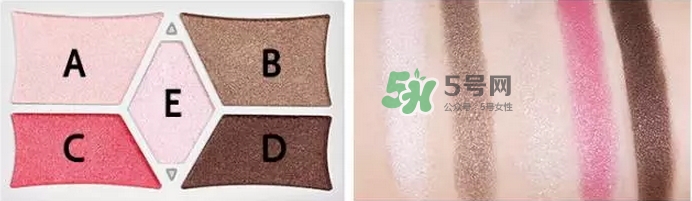 canmake五色眼影怎么樣？canmake五色眼影桃花妝怎么畫？