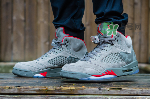 air jordan 5 dark stucco? 3m迷彩上腳效果怎么樣？