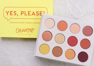 colourpop日落眼影盤怎么樣_colourpop日落眼影盤好用嗎