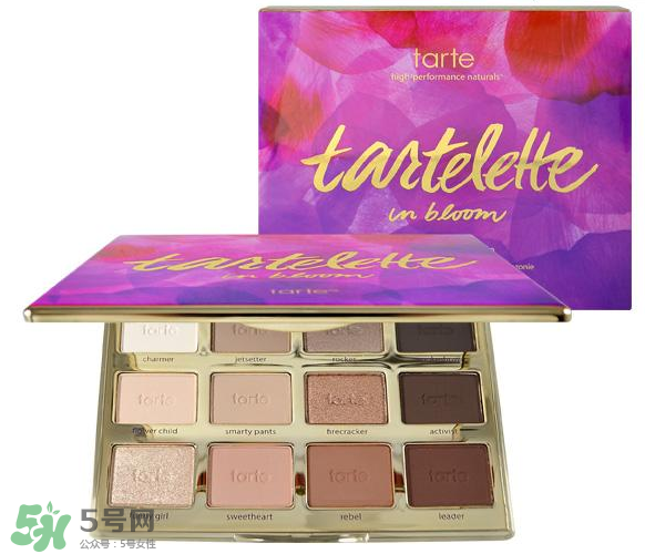 Tartelette in bloom眼影盤怎么樣？Tartelette in bloom眼影盤試色