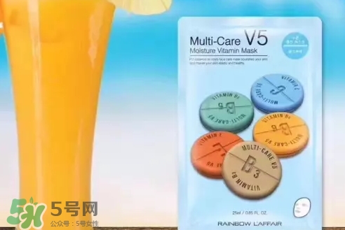 rainbow彩虹v5面膜多少錢(qián)_不同顏色功效